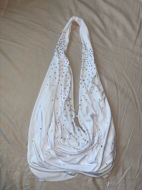 Windsor White Beaded Top